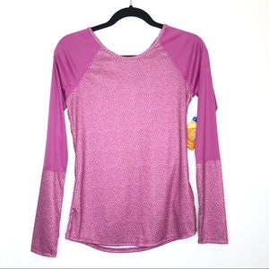 NWT Columbia Sun protective long sleeve pink XS